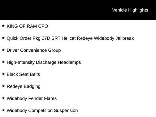Pitch Black Clearcoat 2022 Dodge Challenger SRT Hellcat