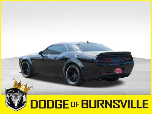 Pitch Black Clearcoat 2022 Dodge Challenger SRT Hellcat