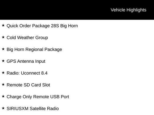 2016 RAM 1500 Big Horn