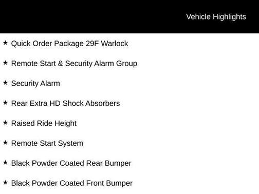 2022 RAM 1500 Classic Warlock Quad Cab 4x4 6'4' Box