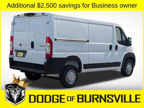 Bright White Clearcoat 2026 RAM ProMaster 1500 Low Roof