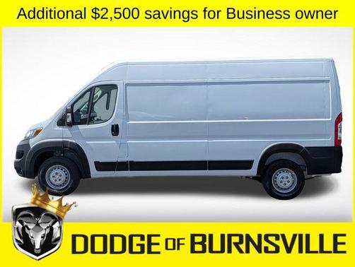 Bright White Clearcoat 2026 RAM ProMaster 2500 Tradesman