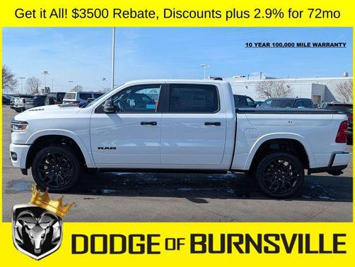 Bright White Clearcoat 2026 RAM 1500 Limited