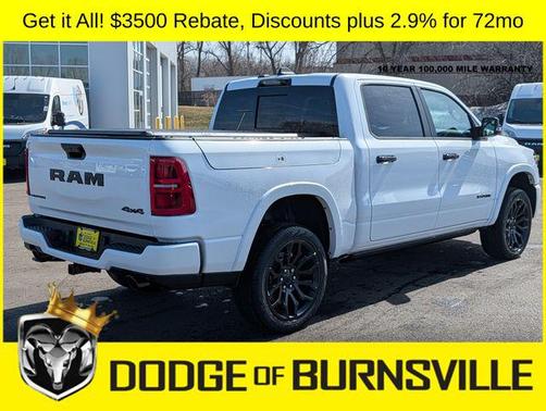 Bright White Clearcoat 2026 RAM 1500 Limited