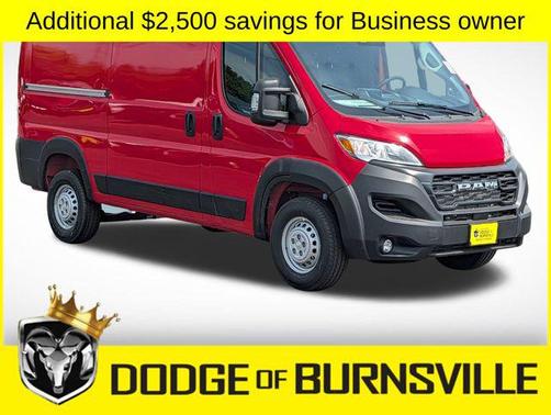 Flame Red Clearcoat 2026 RAM ProMaster 1500 Low Roof