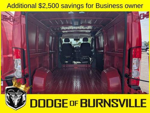 Flame Red Clearcoat 2026 RAM ProMaster 1500 Low Roof