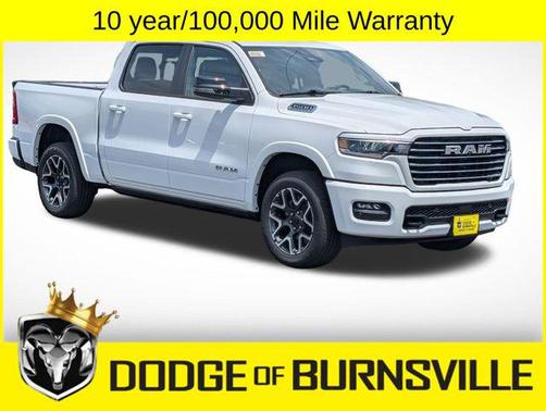 Bright White Clearcoat 2026 RAM 1500 Laramie