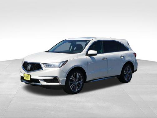 White Diamond Pearl 2017 Acura MDX 3.5L w/Technology Package