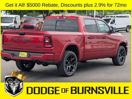 Molten Red Pearlcoat 2026 RAM 1500 Laramie