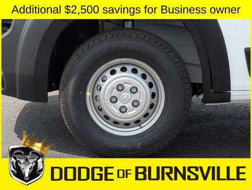 Bright White Clearcoat 2026 RAM ProMaster 1500 Low Roof