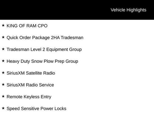 2024 RAM 3500 Tradesman Regular Cab 4x4 8' Box