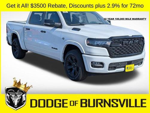 Bright White Clearcoat 2026 RAM 1500 Big Horn/Lone Star