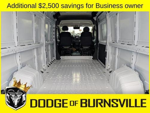 Bright White Clearcoat 2026 RAM ProMaster 2500 Tradesman