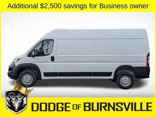 Bright White Clearcoat 2026 RAM ProMaster 2500 Tradesman