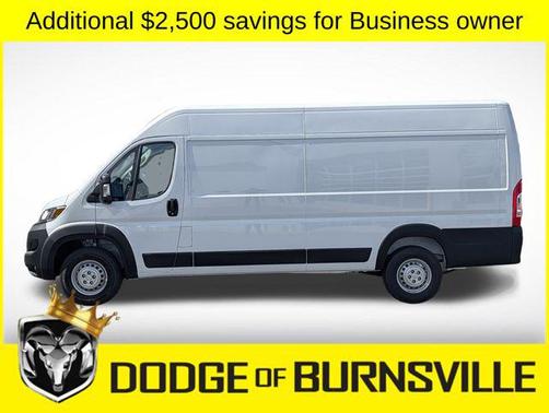 Bright White Clearcoat 2026 RAM ProMaster 2500 Tradesman