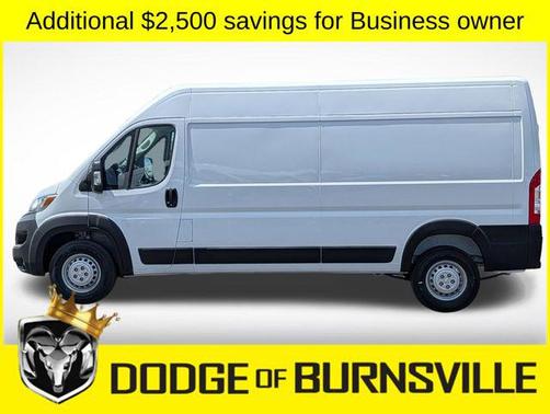 Bright White Clearcoat 2026 RAM ProMaster 2500 Tradesman