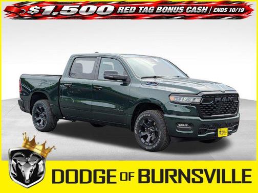 Serrano Green Metallic 2026 RAM 1500 Big Horn/Lone Star