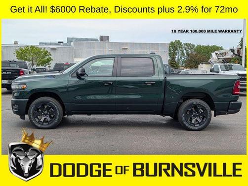 Serrano Green Metallic 2026 RAM 1500 Big Horn/Lone Star
