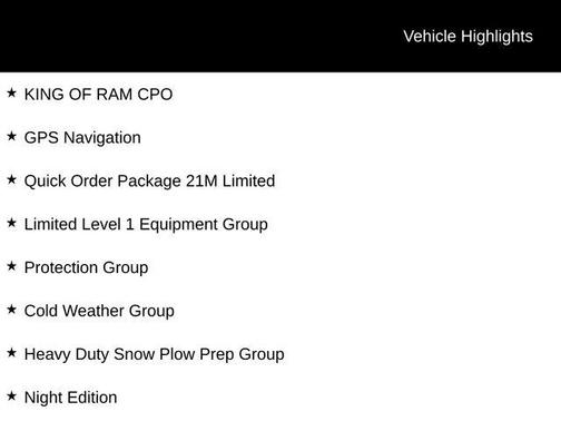 2024 RAM 3500 Limited Mega Cab 4x4 6'4' Box