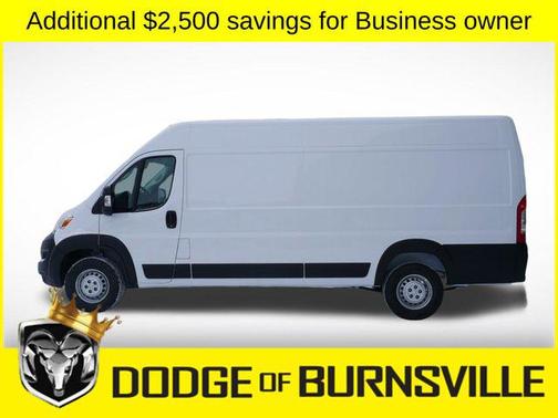 Bright White Clearcoat 2026 RAM ProMaster 3500 High Roof