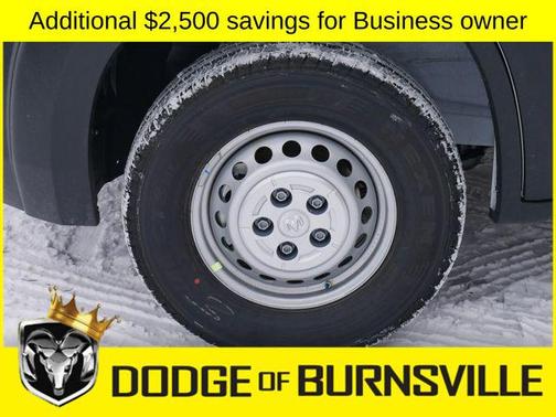 Bright White Clearcoat 2026 RAM ProMaster 3500 High Roof