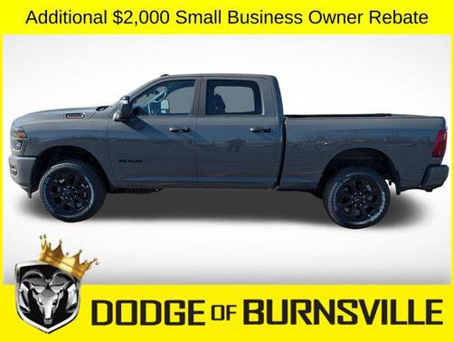 Ceramic Gray Clearcoat 2026 RAM 3500 Big Horn Crew Cab 4x4 6'4' Box