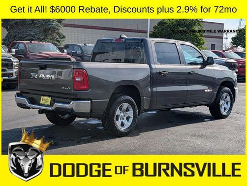 Granite Crystal Metallic Clearcoat 2026 RAM 1500 Big Horn/Lone Star