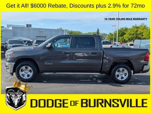 Granite Crystal Metallic Clearcoat 2026 RAM 1500 Big Horn/Lone Star