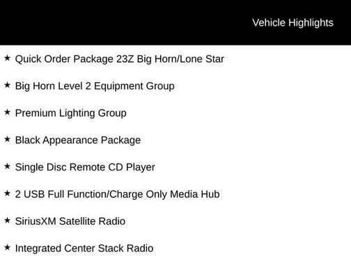 2019 RAM 1500 Big Horn