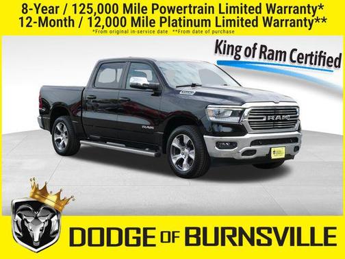 Diamond Black Crystal Pearlcoat 2023 RAM 1500 Laramie