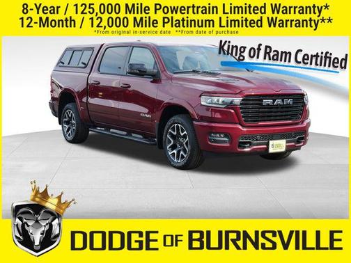 Delmonico Red Pearlcoat 2025 RAM 1500 Laramie