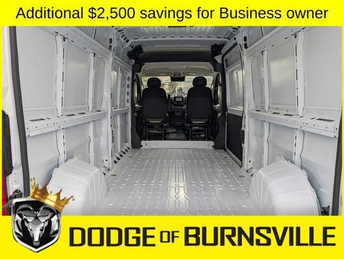 Bright White Clearcoat 2026 RAM ProMaster 2500 Tradesman