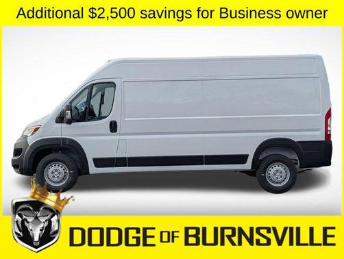 Bright White Clearcoat 2026 RAM ProMaster 2500 Tradesman