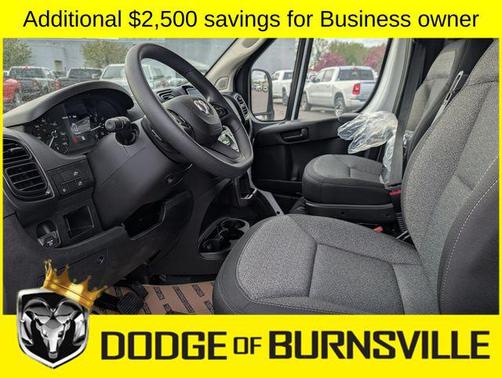 Bright White Clearcoat 2026 RAM ProMaster 2500 Tradesman