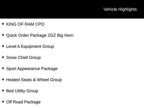 2022 RAM 2500 Big Horn Crew Cab 4x4 6'4' Box
