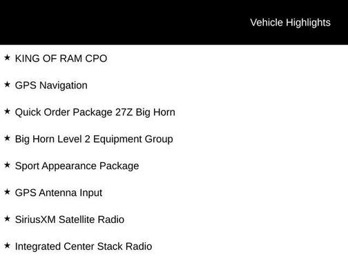 2022 RAM 1500 Big Horn/Lone Star