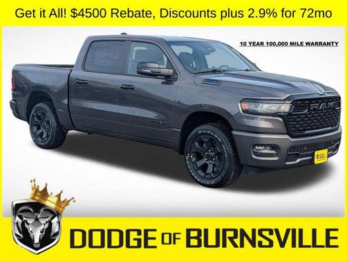 Granite Crystal Metallic Clearcoat 2026 RAM 1500 Big Horn/Lone Star