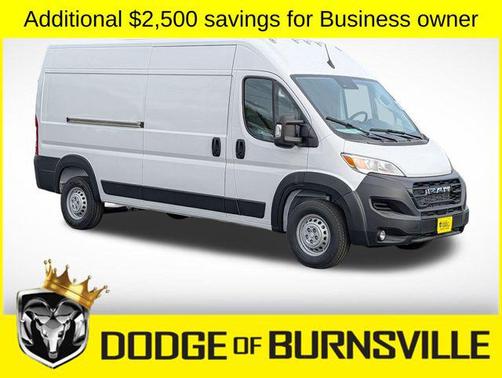 Bright White Clearcoat 2026 RAM ProMaster 2500 Tradesman