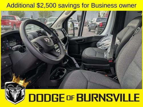 Bright White Clearcoat 2026 RAM ProMaster 2500 Tradesman