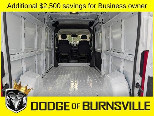 Bright White Clearcoat 2026 RAM ProMaster 2500 Tradesman