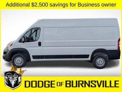 Bright White Clearcoat 2026 RAM ProMaster 2500 Tradesman