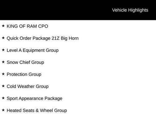 2022 RAM 3500 Big Horn Mega Cab 4x4 6'4' Box