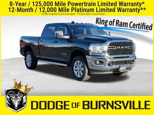 Diamond Black Crystal Pearlcoat 2023 RAM 2500 Big Horn Crew Cab 4x4 6'4' Box