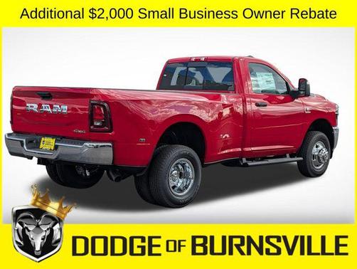 Flame Red Clearcoat 2026 RAM 3500 Tradesman Regular Cab 4x4 8' Box
