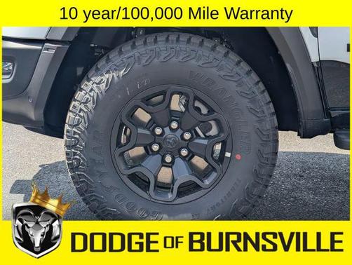 Bright White Clearcoat 2026 RAM 1500 RHO Crew Cab 4x4 5'7' Box