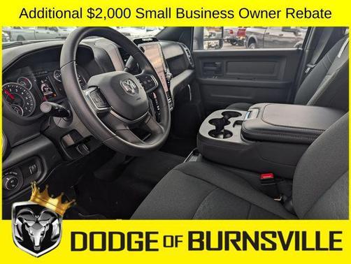 Bright White Clearcoat 2026 RAM 3500 Tradesman Crew Cab 4x4 8' Box