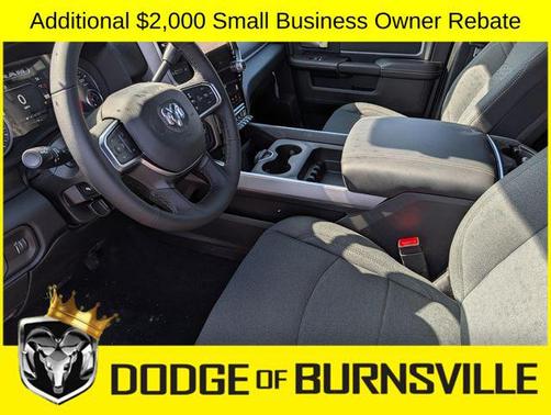 Diamond Black Crystal Pearlcoat 2026 RAM 3500 Big Horn Crew Cab 4x4 6'4' Box