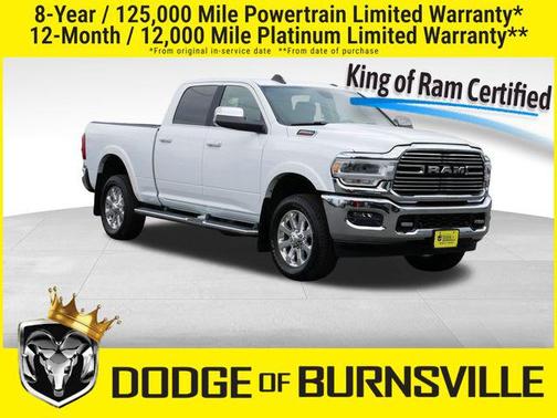 Bright White Clearcoat 2022 RAM 2500 Laramie Crew Cab 4x4 6'4' Box