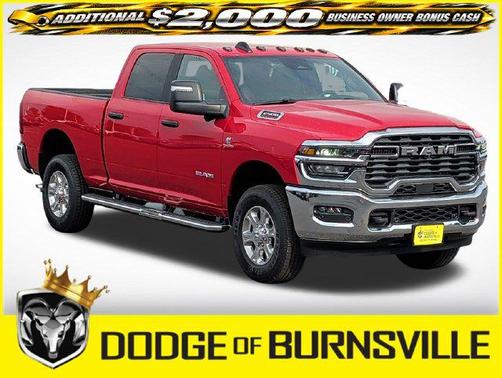 Flame Red Clearcoat 2026 RAM 2500 Big Horn Crew Cab 4x4 6'4' Box