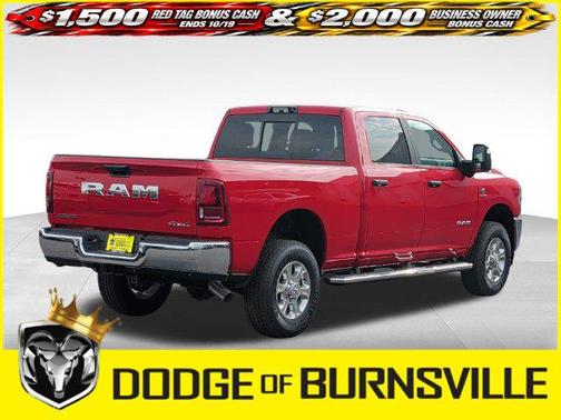 Flame Red Clearcoat 2026 RAM 2500 Big Horn Crew Cab 4x4 6'4' Box